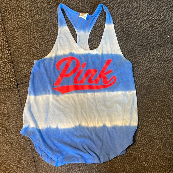 Victoria secret pink tank.  Size medium - Picture 1 of 3